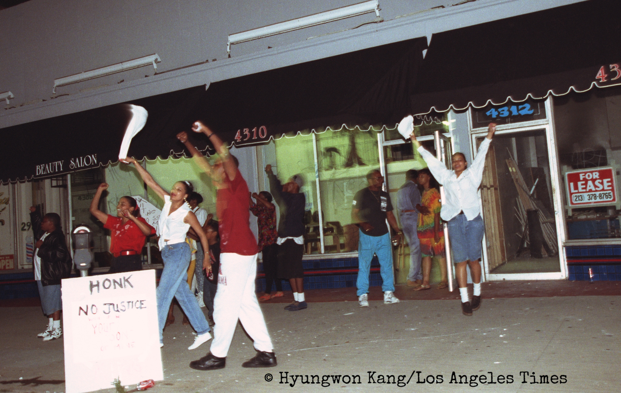Protest in South Central