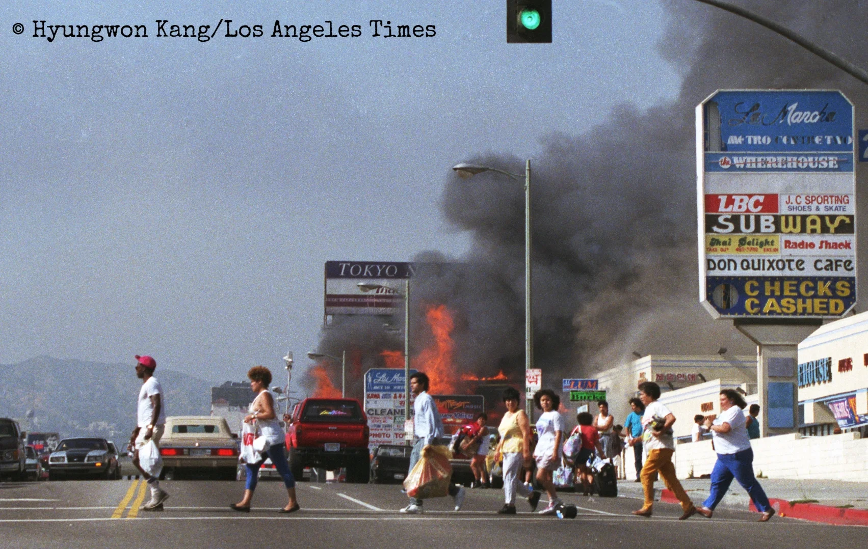 Koreatown of fire