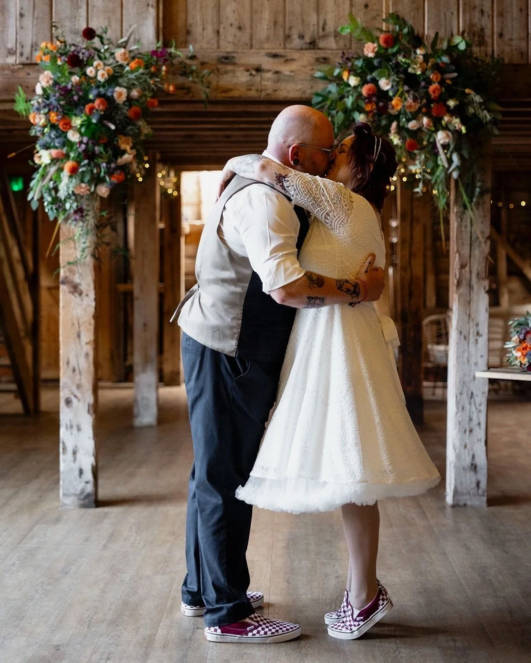 Sarah and Luke at Stokes Farm Barn was everything! Their first look had me in tears! 🥹 This wedding was the reason I do what I do! Thank you guys for the opportunity to be apart of your big day! Who cares if rained, this day was special. 

@sarahlou