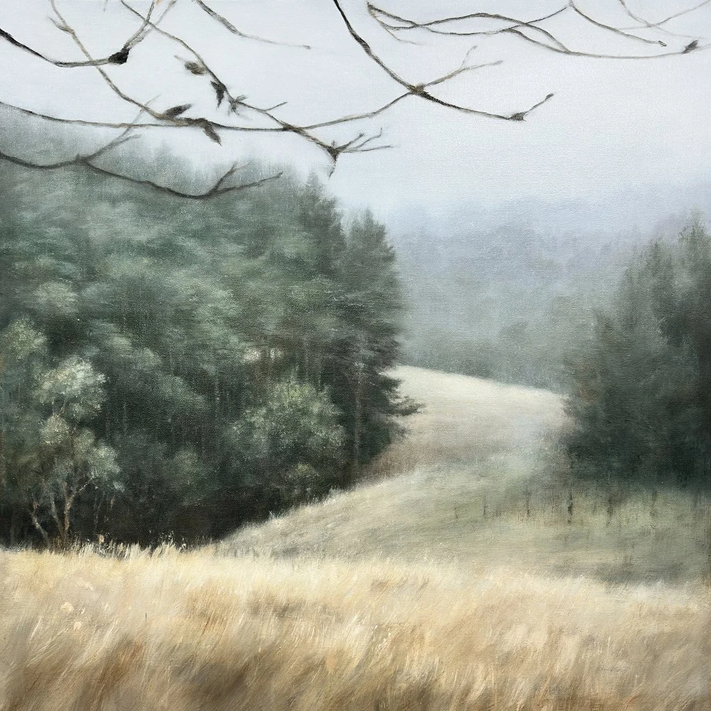 *SOLD* 'Winter View From the Hill'