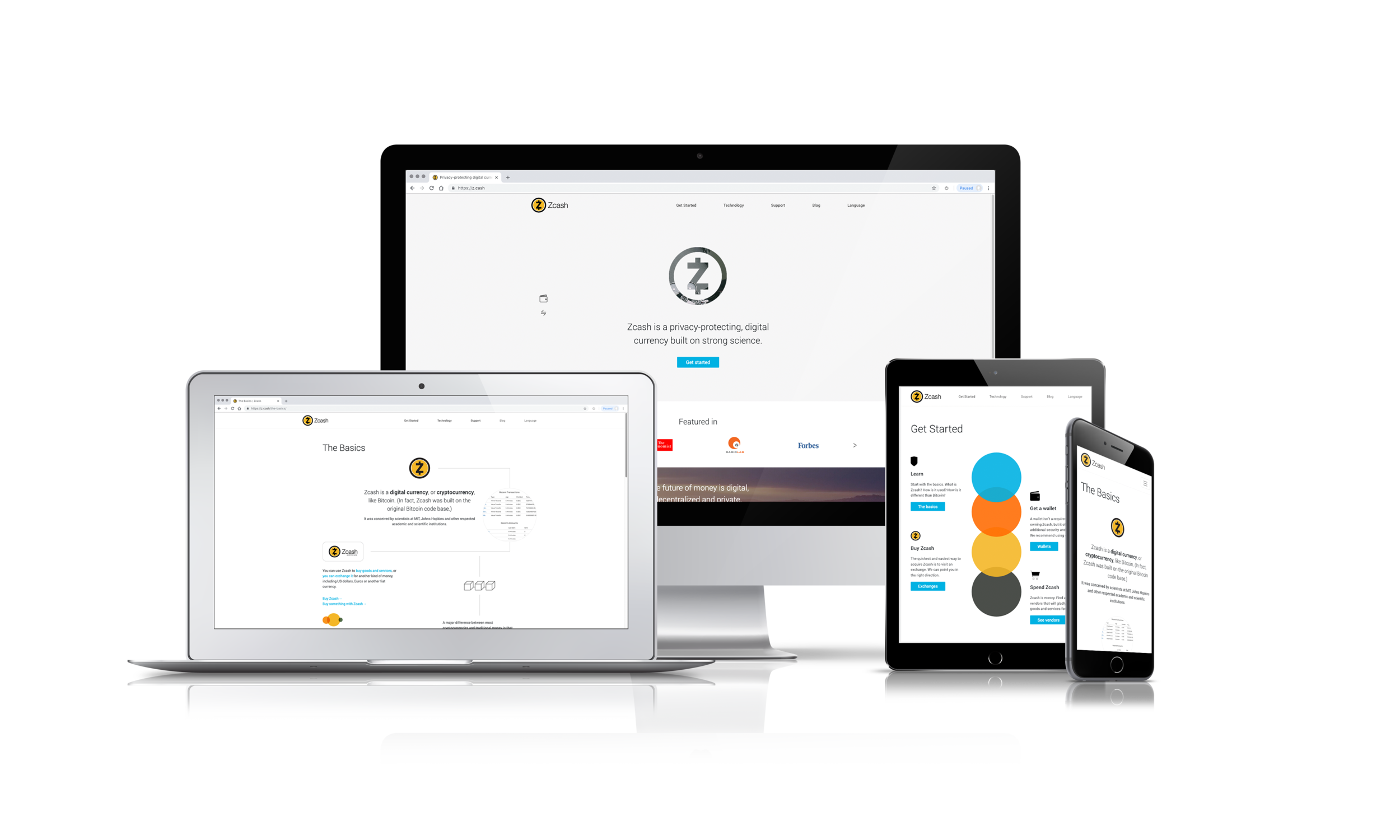 Zcash website
