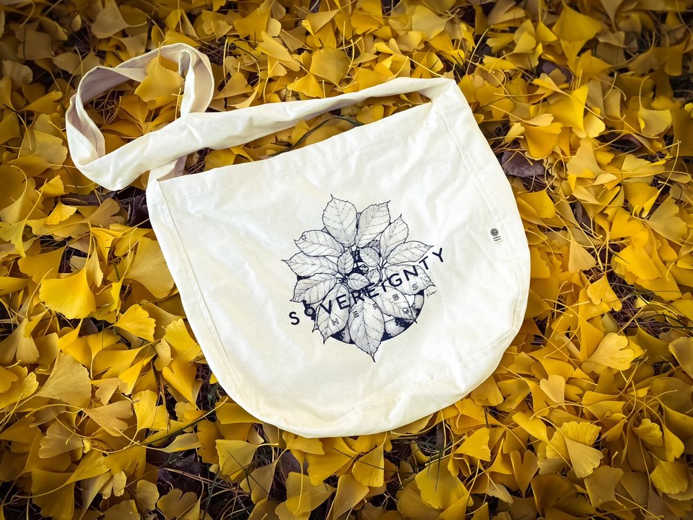 Sovereignty Herbs Ginseng Organic Cotton Canvas Tote