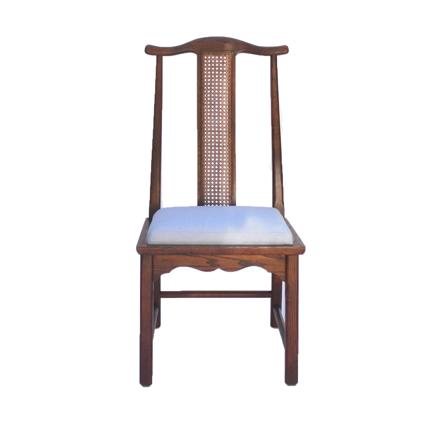 set of 6 vintage asian dining chairs
