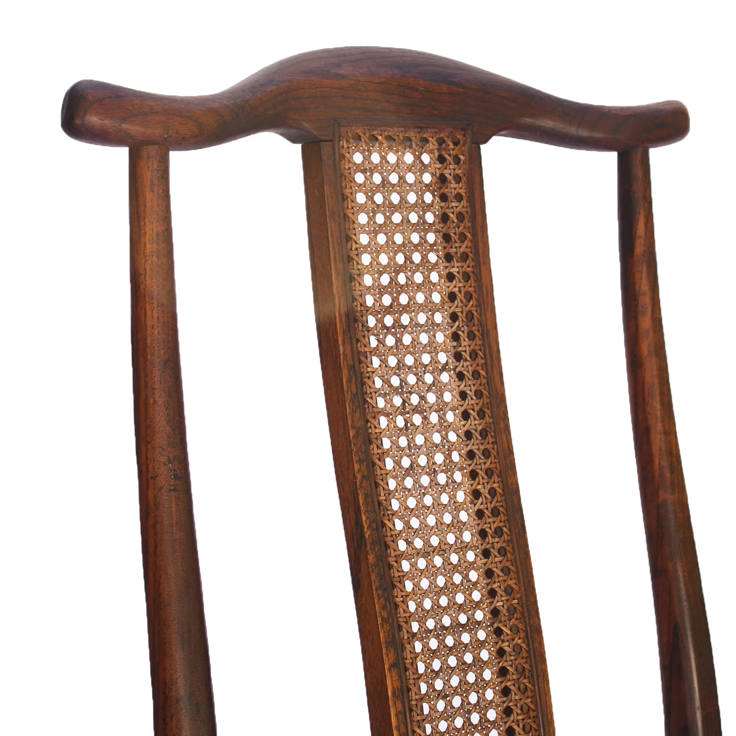 set of 6 vintage asian dining chairs