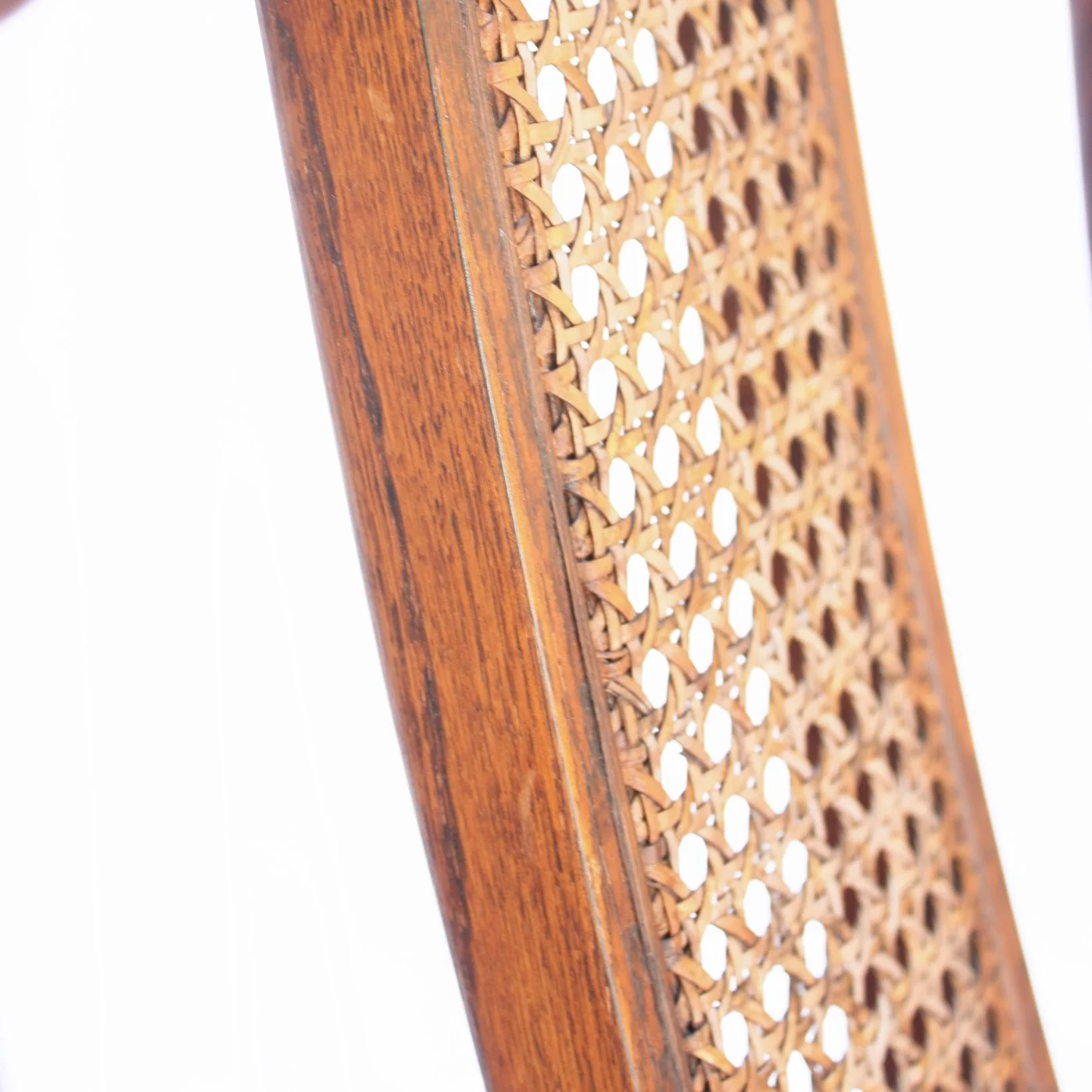 set of 6 vintage asian dining chairs