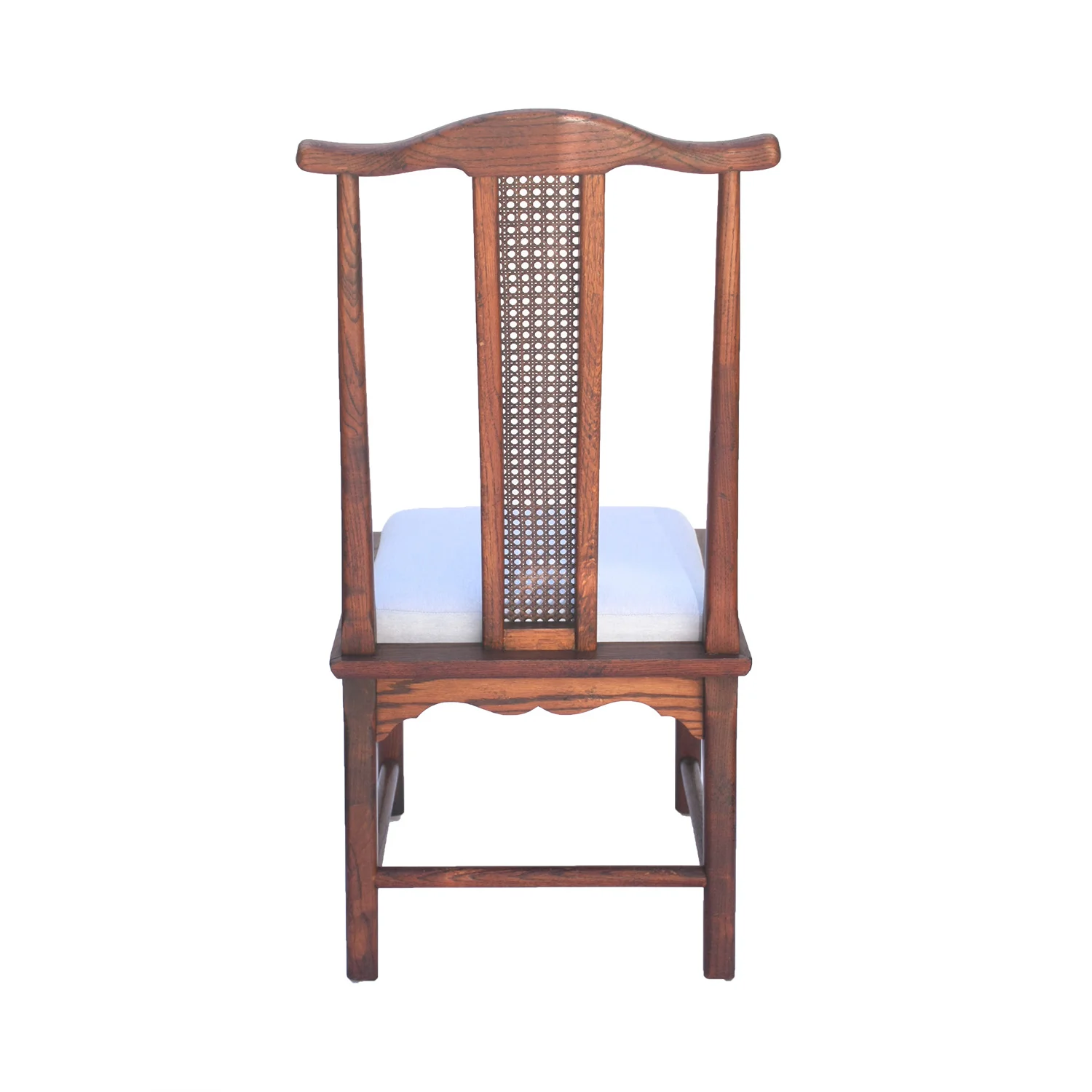 set of 6 vintage asian dining chairs