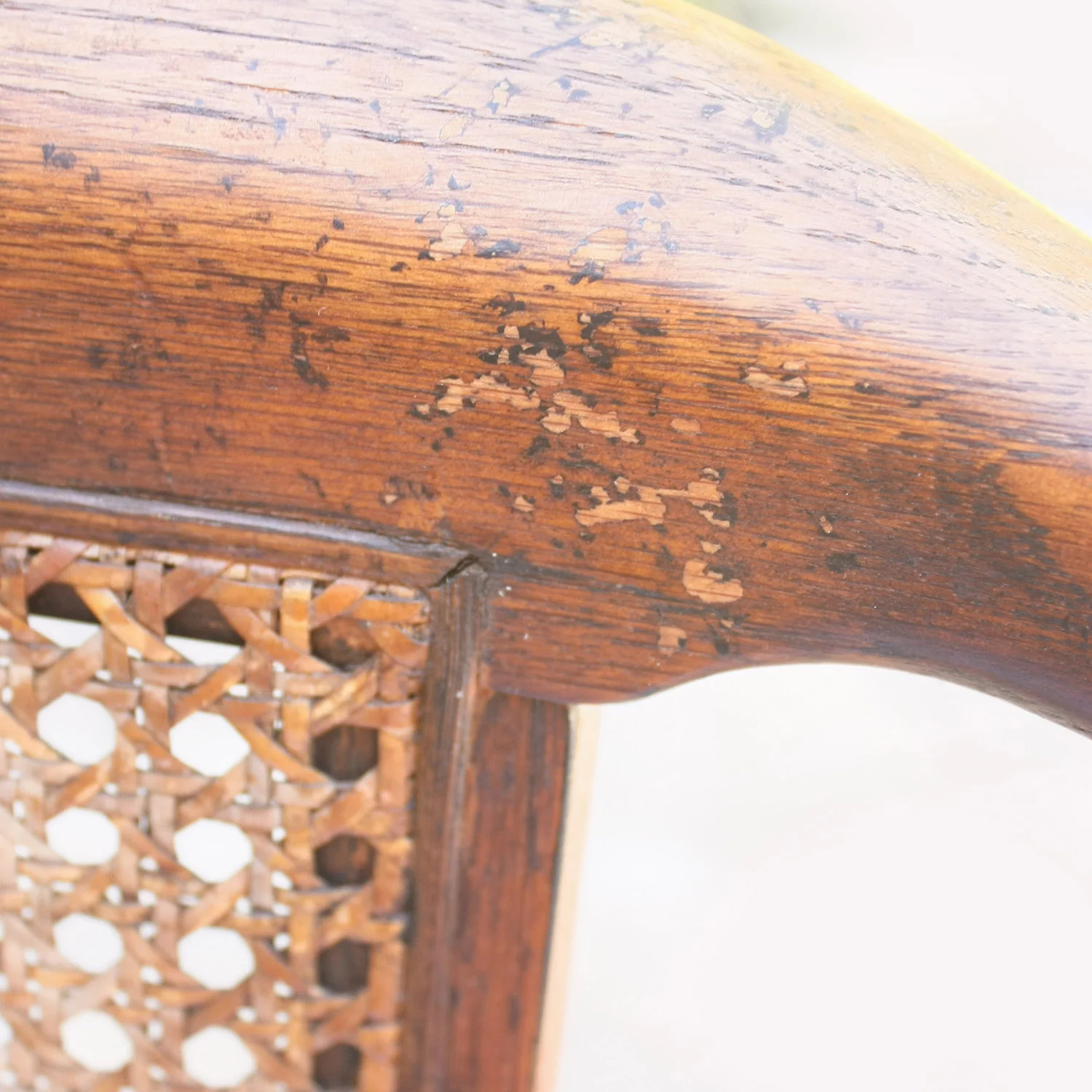 set of 6 vintage asian dining chairs