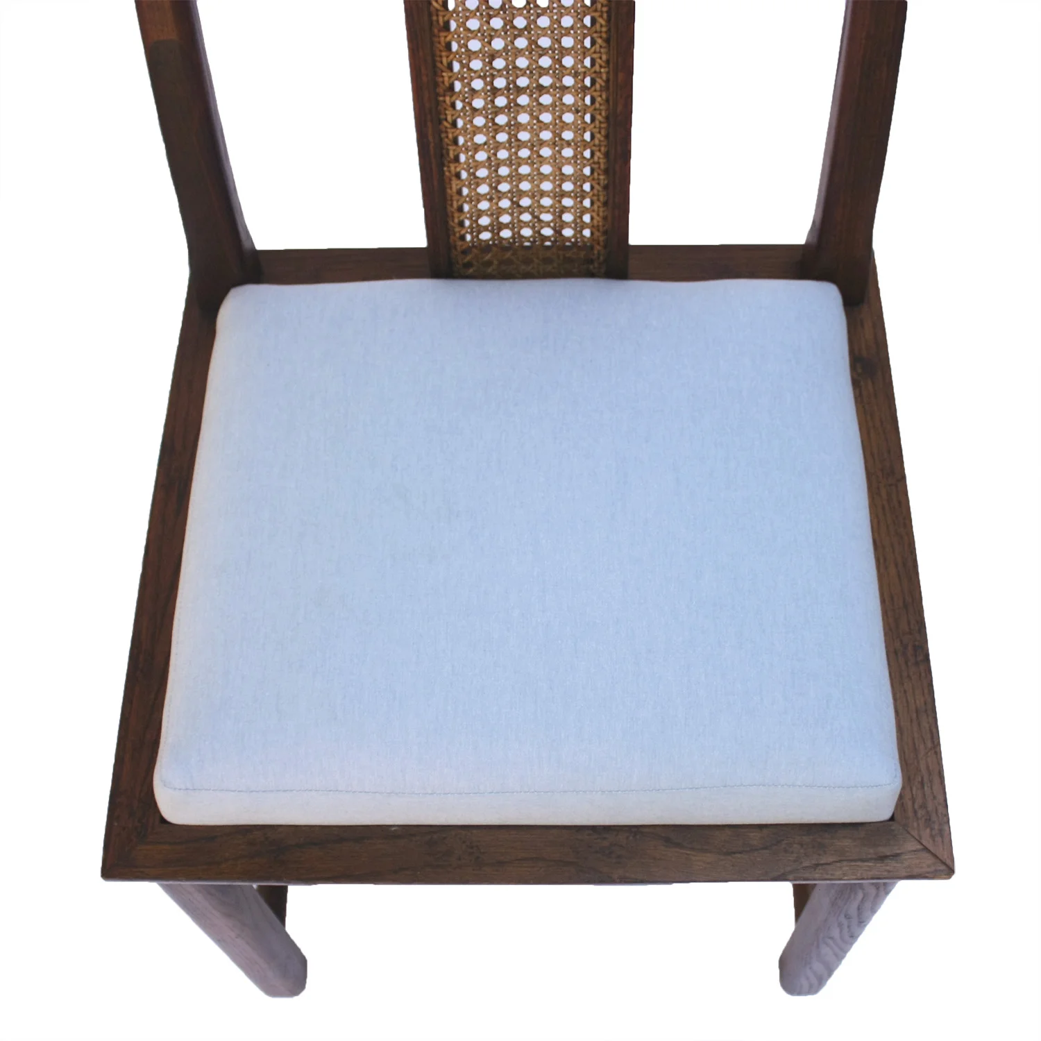 set of 6 vintage asian dining chairs