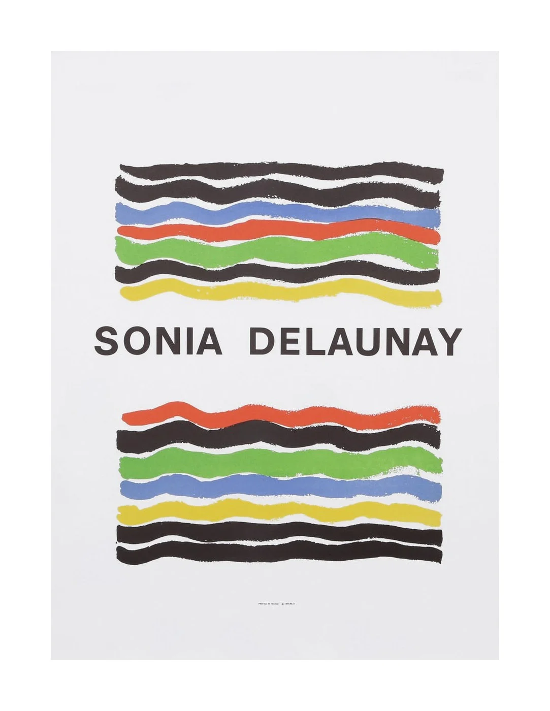 framed sonia delaunay print