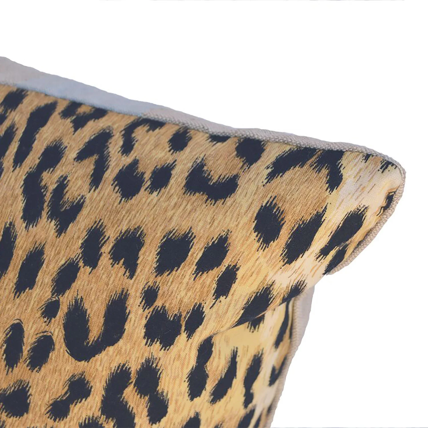 leopard lumbar pillow