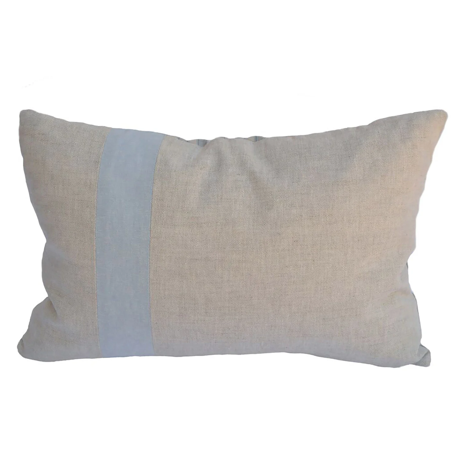 gingham lumbar pillow