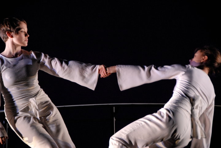 Performing at University of Illinois in Renee Wadleigh's "Split Second"