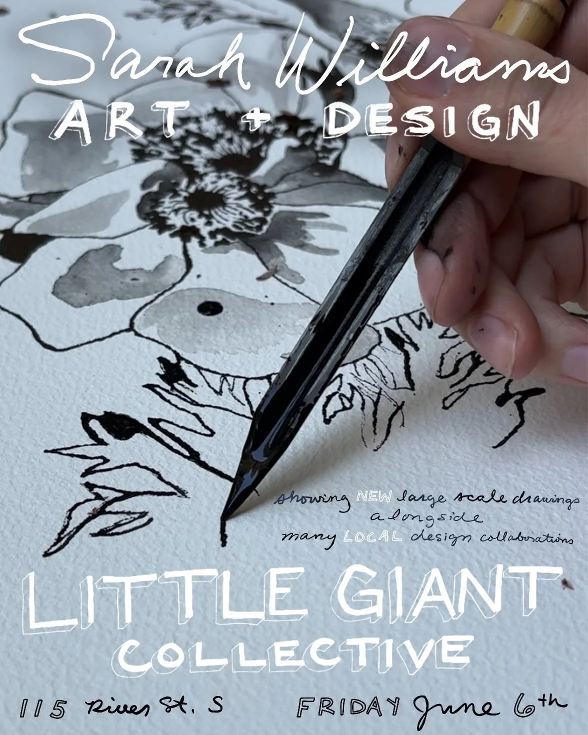 FIRST FRIDAY: Sarah Williams Art and Design