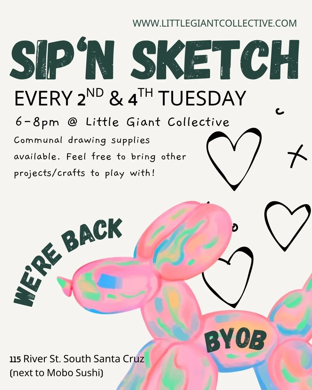 Sip 'N' Sketch
