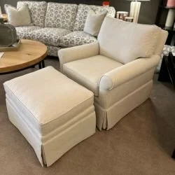 Chair + Ottoman MSR: $5,259 / Sale Price: $2,899