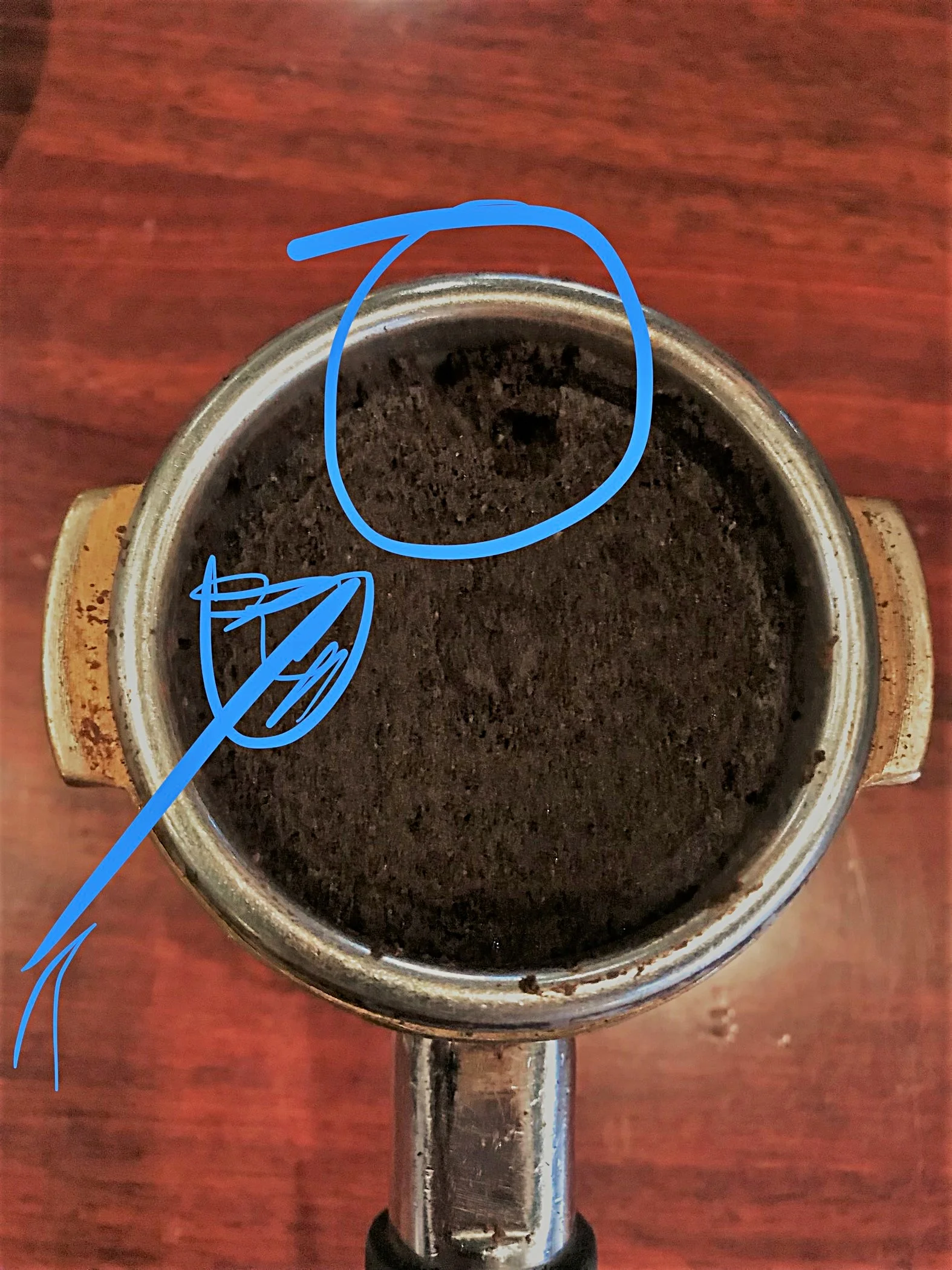 Pitting On Puck Edge