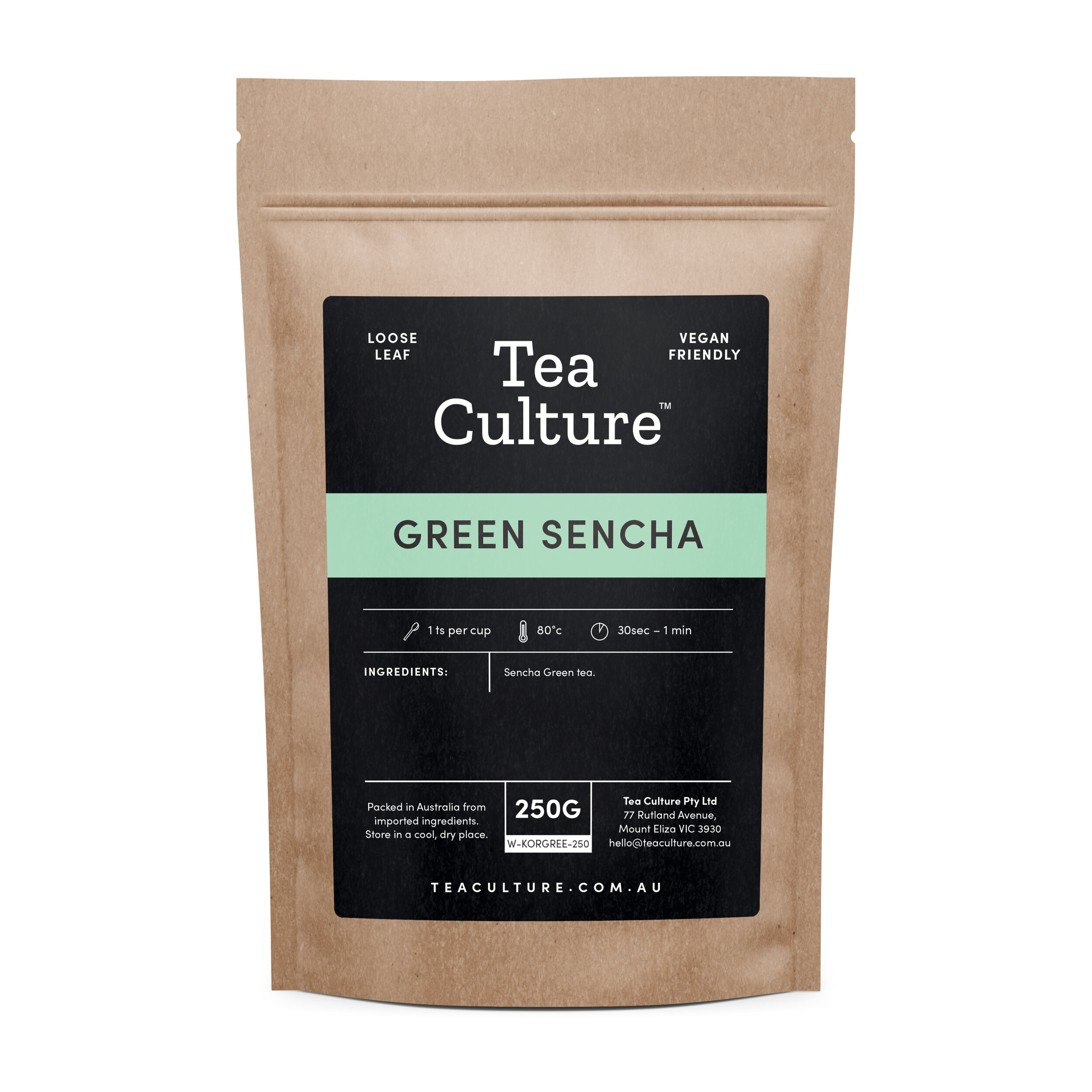 Tea Culture Green Sencha Tea 250g