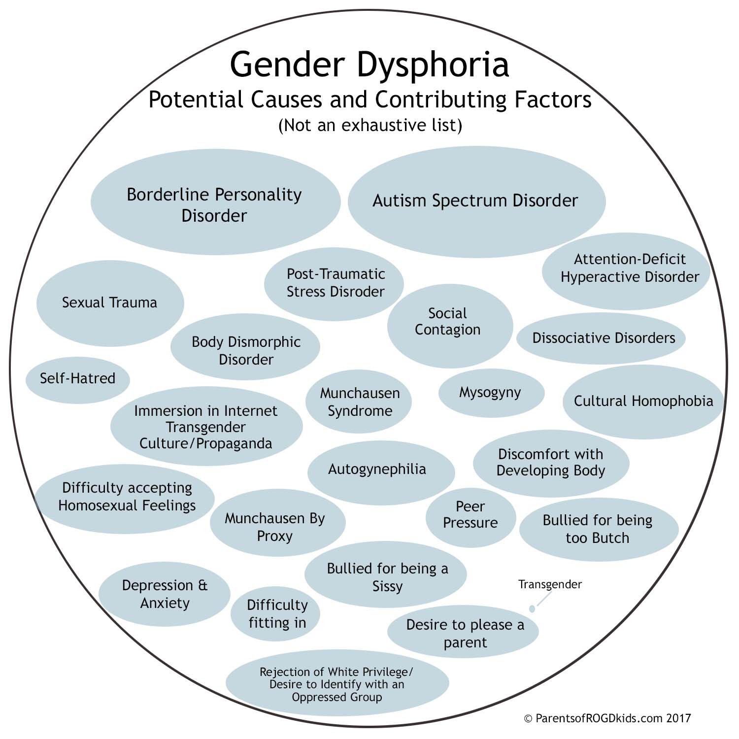 All Transgenders have (or had) gender dysphoria, but NOT ALL peopl...