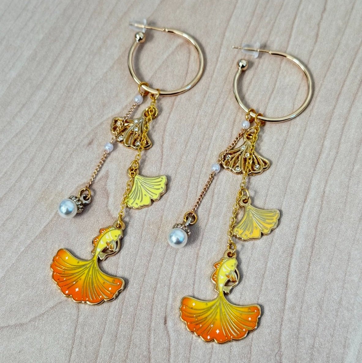 Original Gingkoi Hoop Earrings