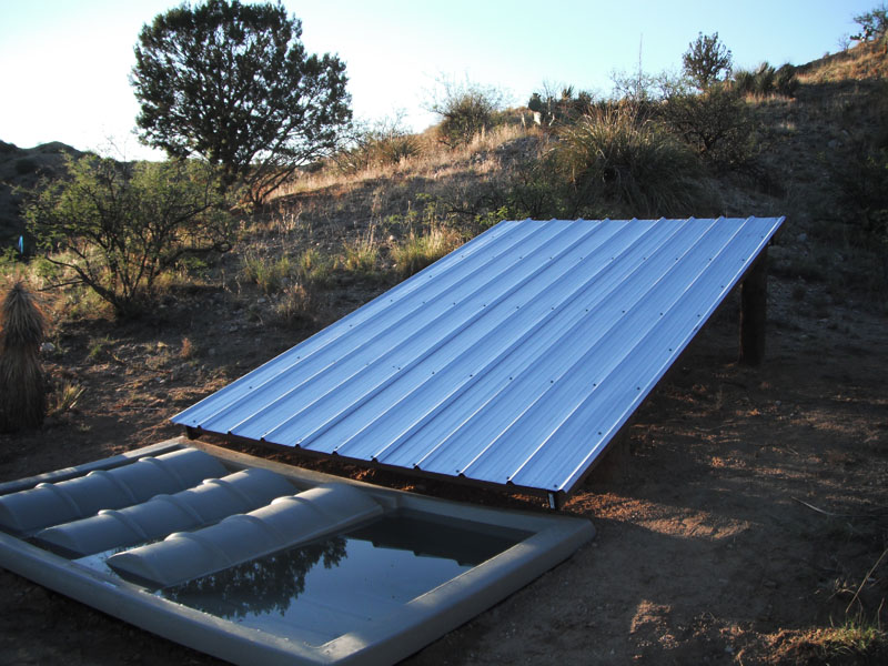 Dome Top 500 Guzzler with Collection Roof Arizona