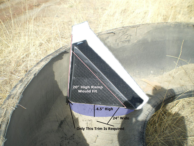 Escape Ramp For Stock Troughs — Rainmaker Wildlife Products