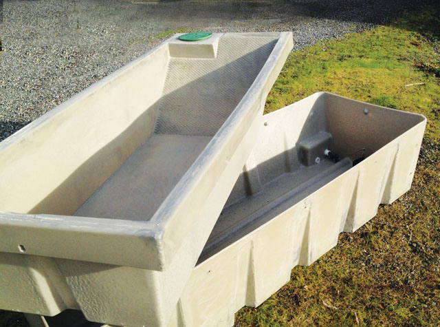 Wildlife Water Trough Open