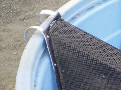 Escape Ramp with Attachment Straps