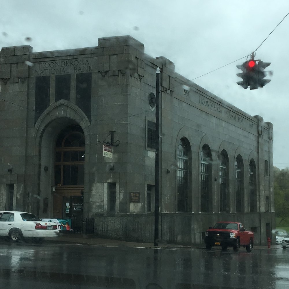  Ticonderoga National Bank Building, Built in 1890 ©2017 David R. George III 