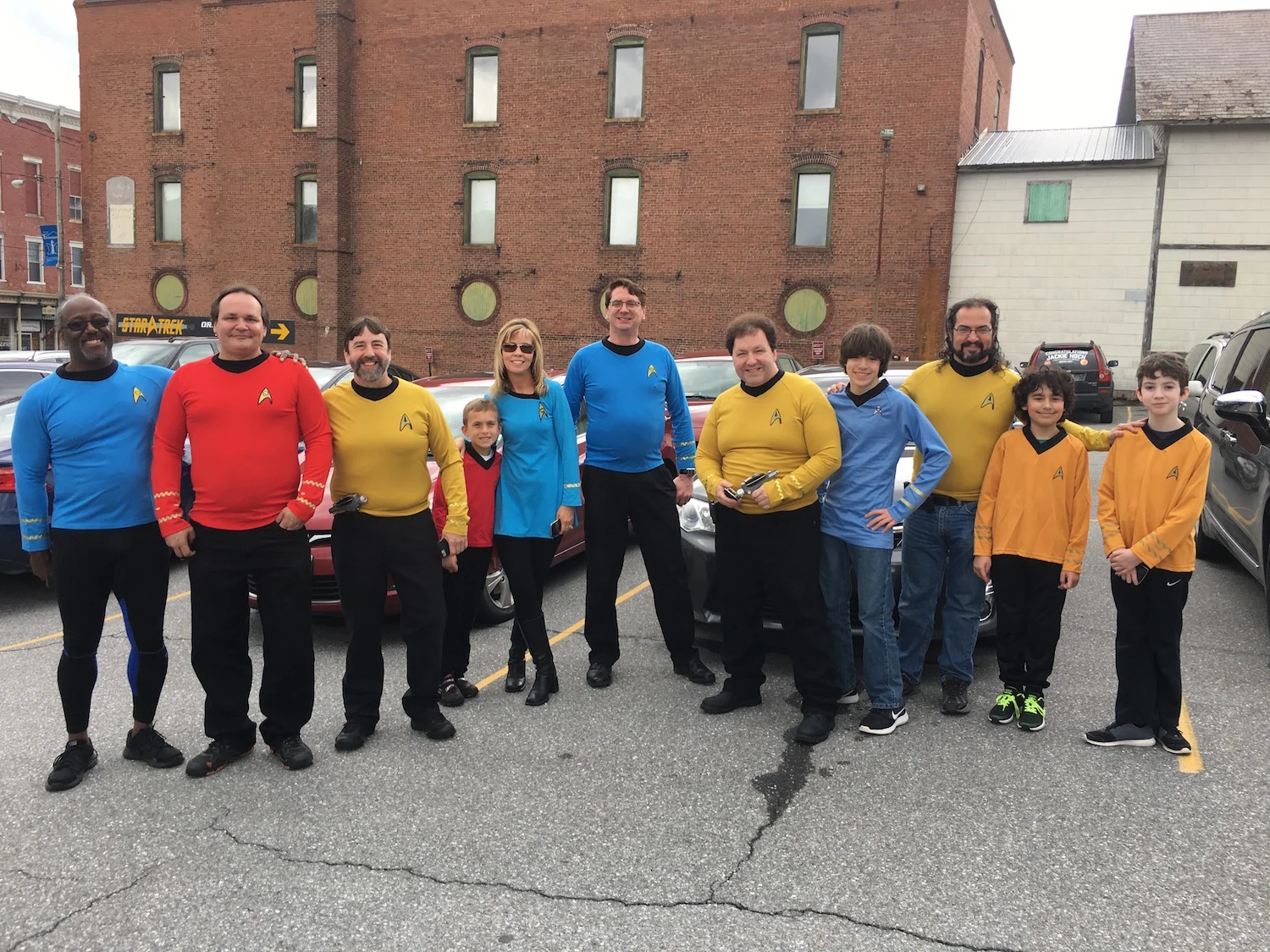 Star Trek fans show up to experience the Set Tour and see the visiting writers ©2017 Karen Ragan-George