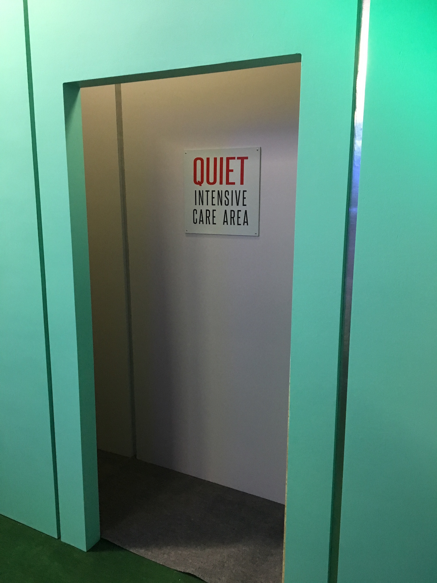 Outside Intensive Care Area ©2017 David R. George III