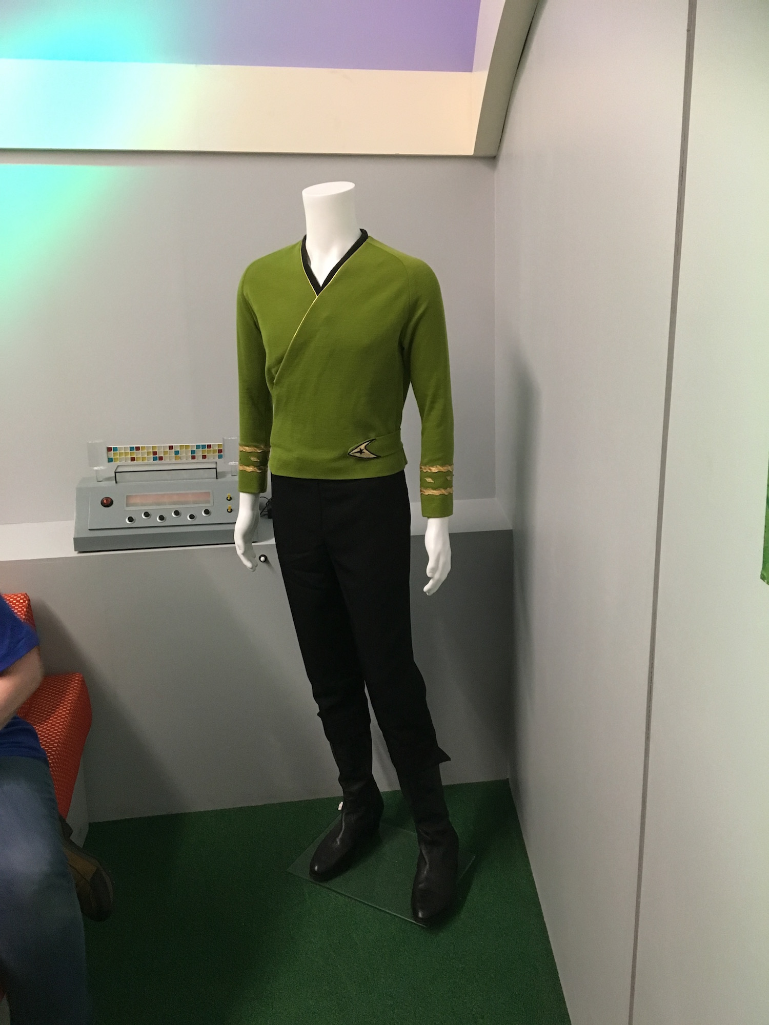  Captain Kirk’s Green Wraparound Uniform Tunic ©2017 David R. George III 