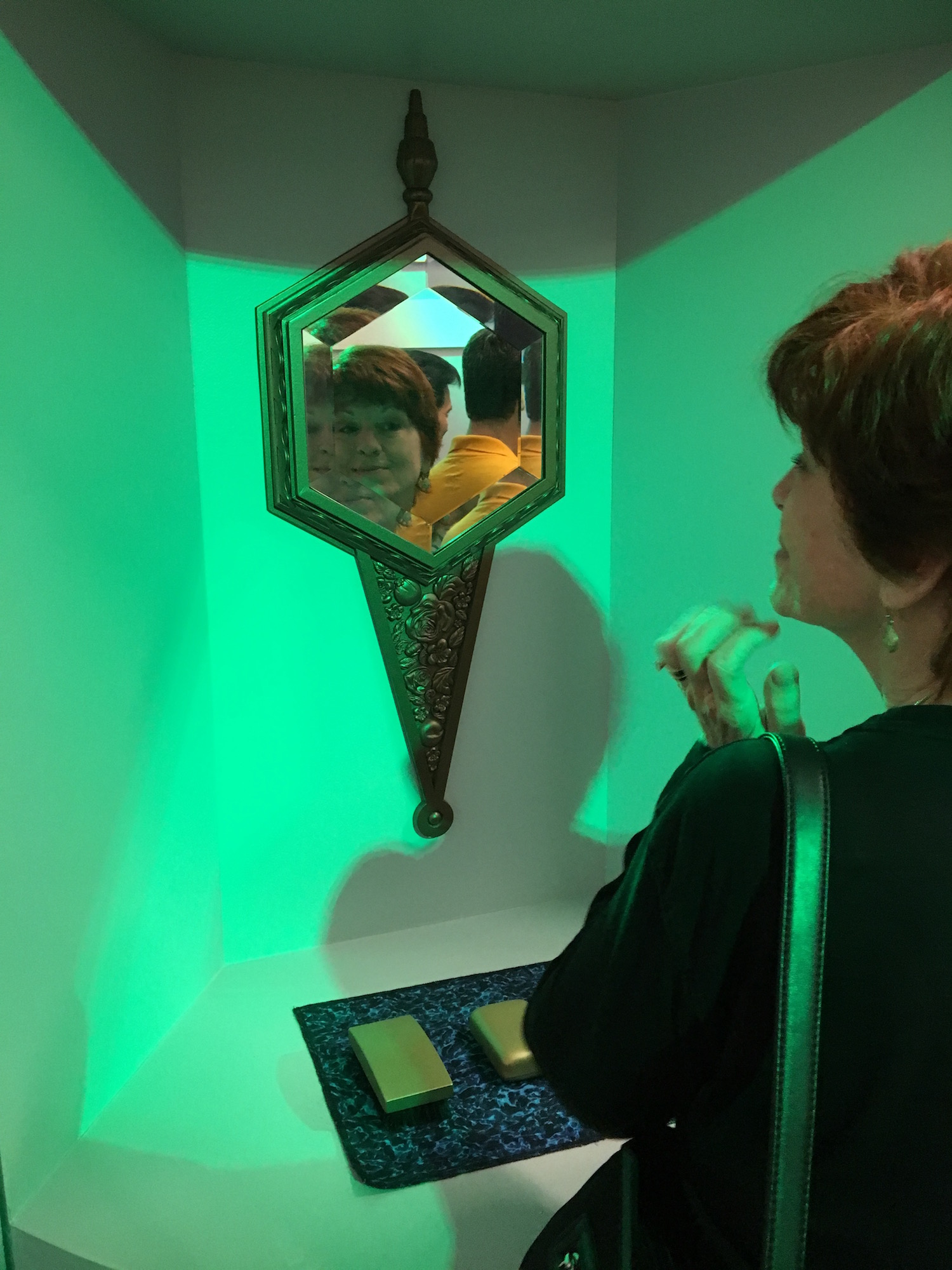 Karen Ragan-George Gazing into Captain Kirk’s Mirror ©2017 David R. George III
