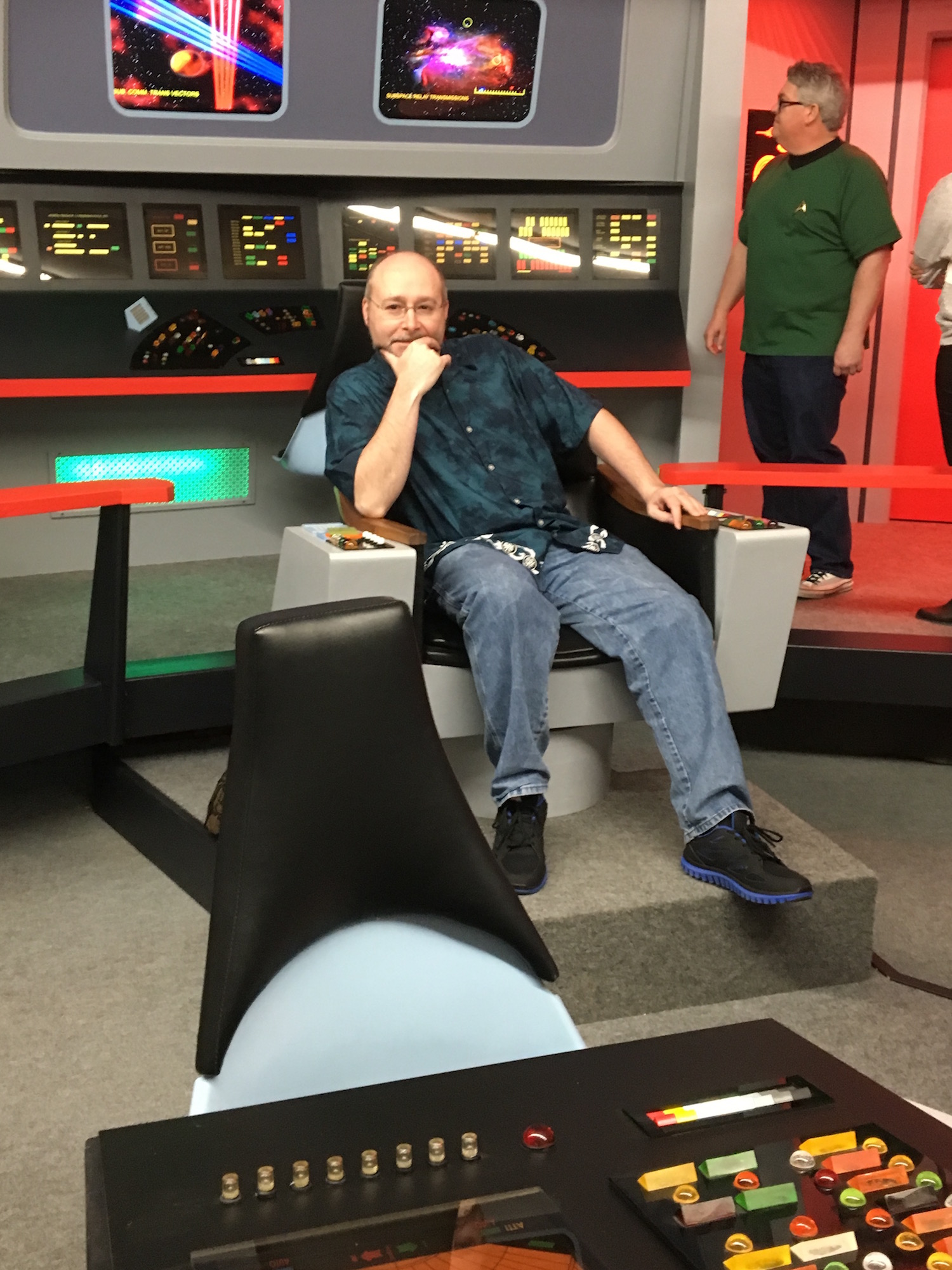 Aaron Rosenberg in the Command Chair ©2017 David R. George III