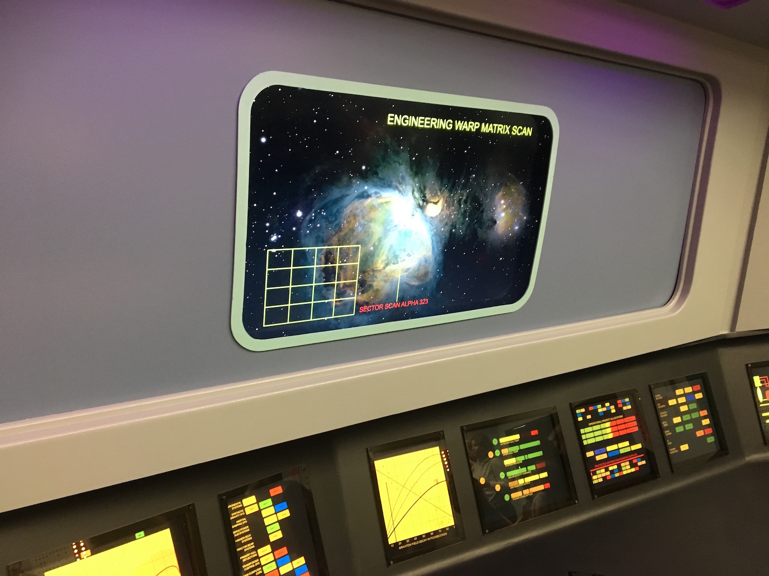 Main Engineering Display ©2017 David R. George III
