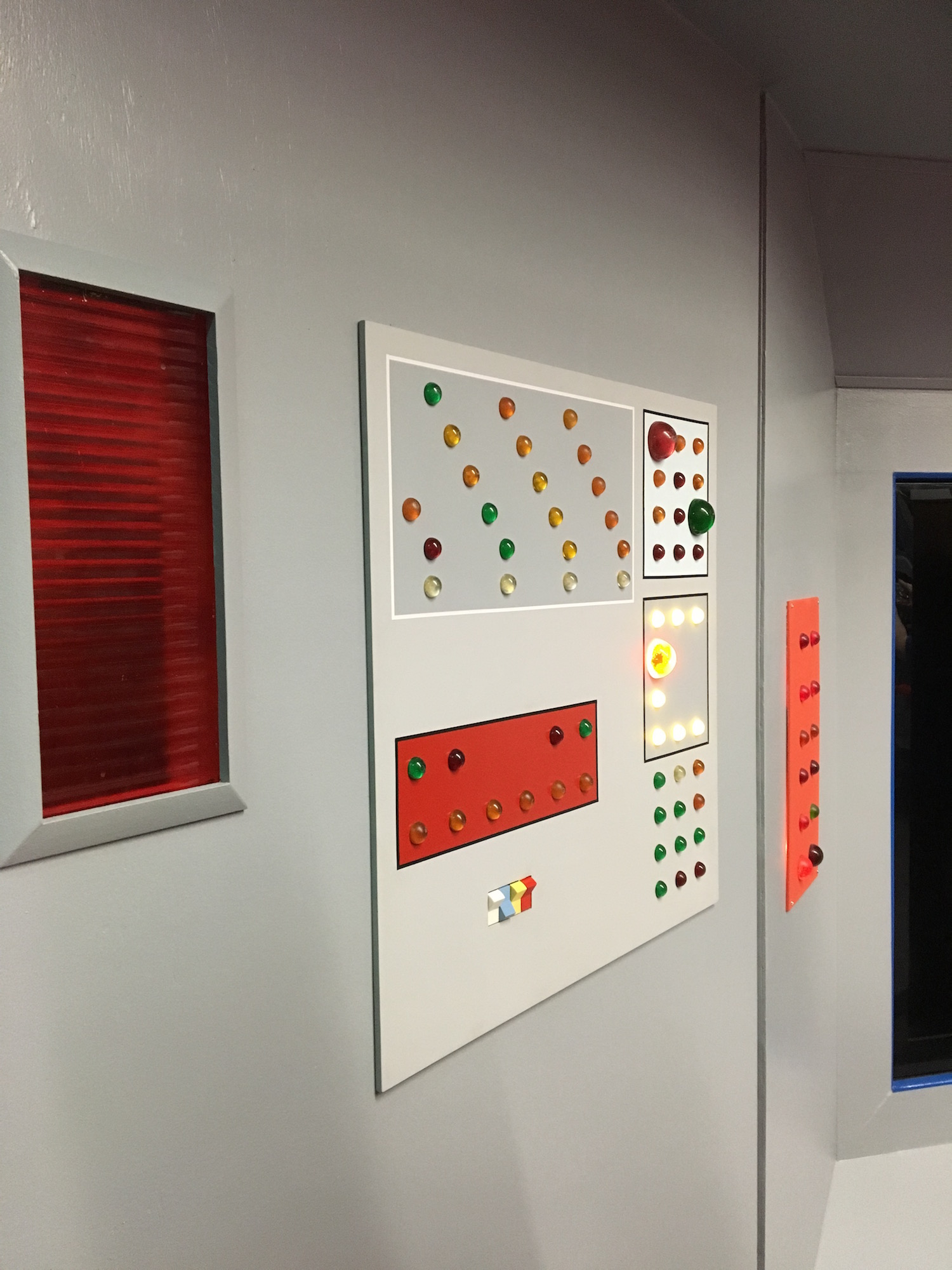 Red Alert Light and Control Panel ©2017 David R. George III