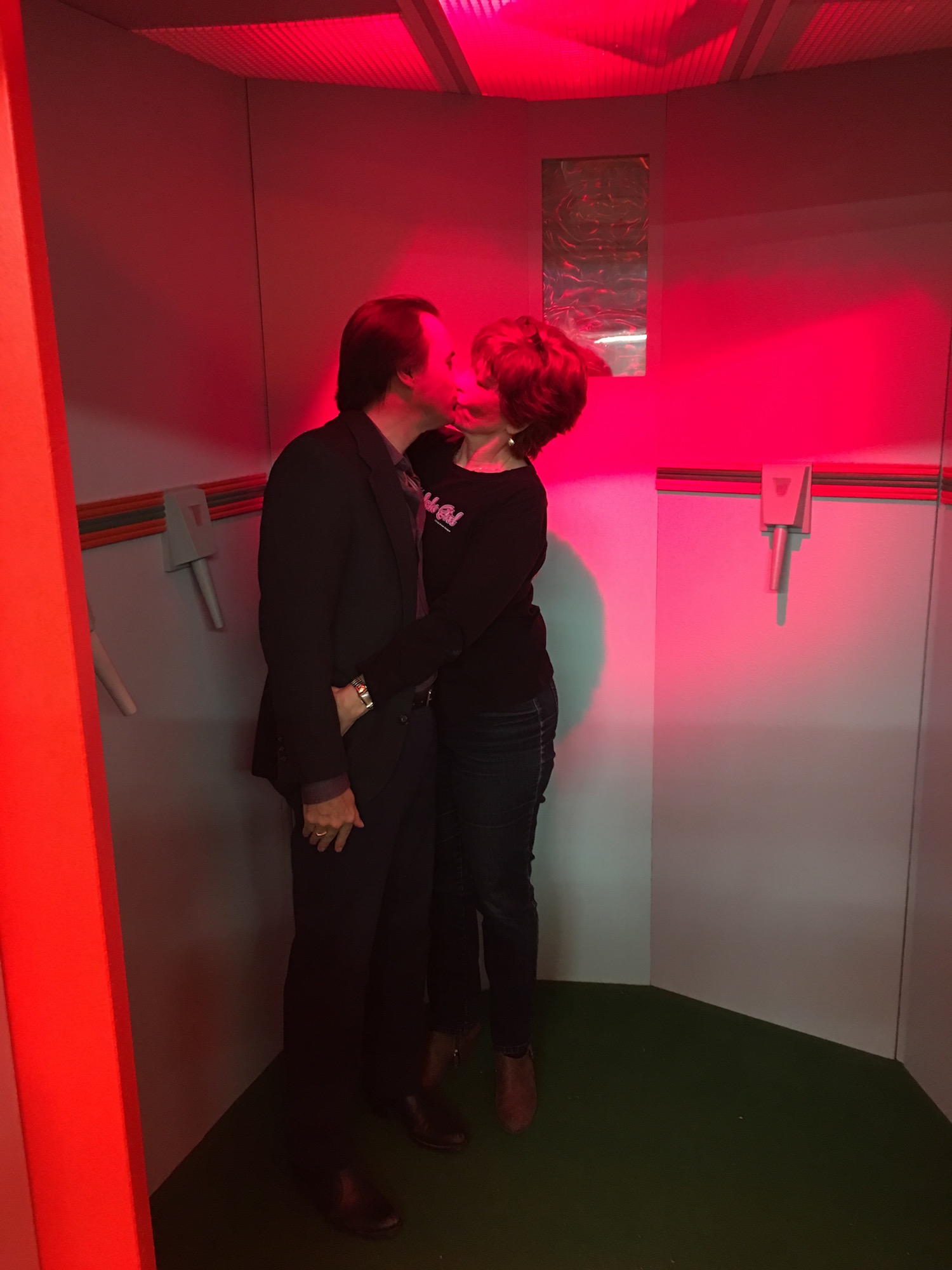 Love in an Elevator...er, I Mean Turbolift ©2017 Karen Ragan-George