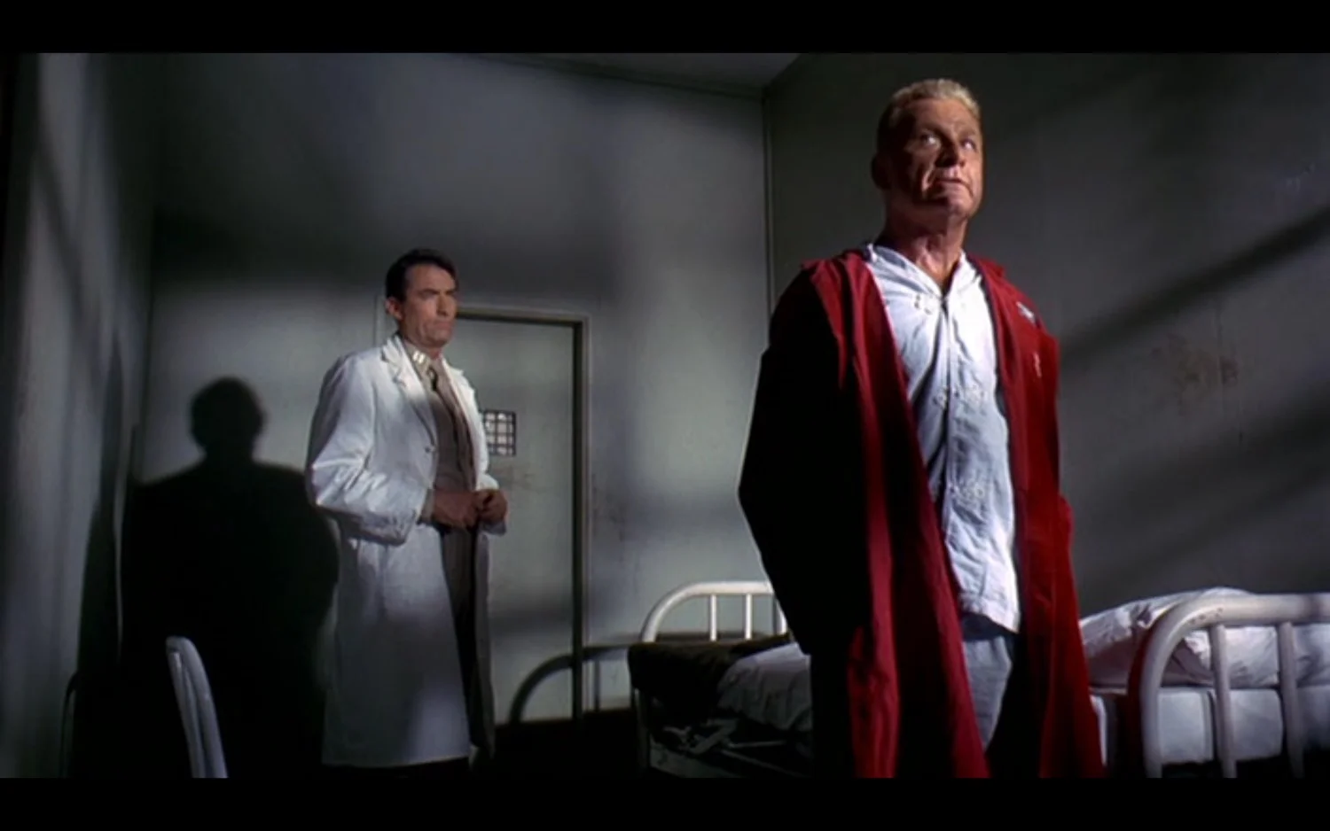Gregory Peck and Eddie Albert in Captain Newman, M.D.