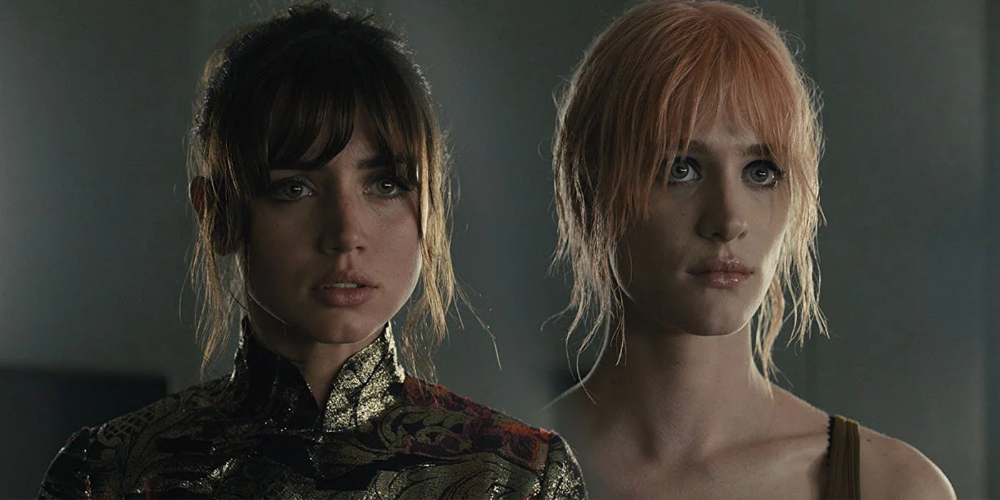 Ana de Armas and Mackenzie Davis in Blade Runner 2049