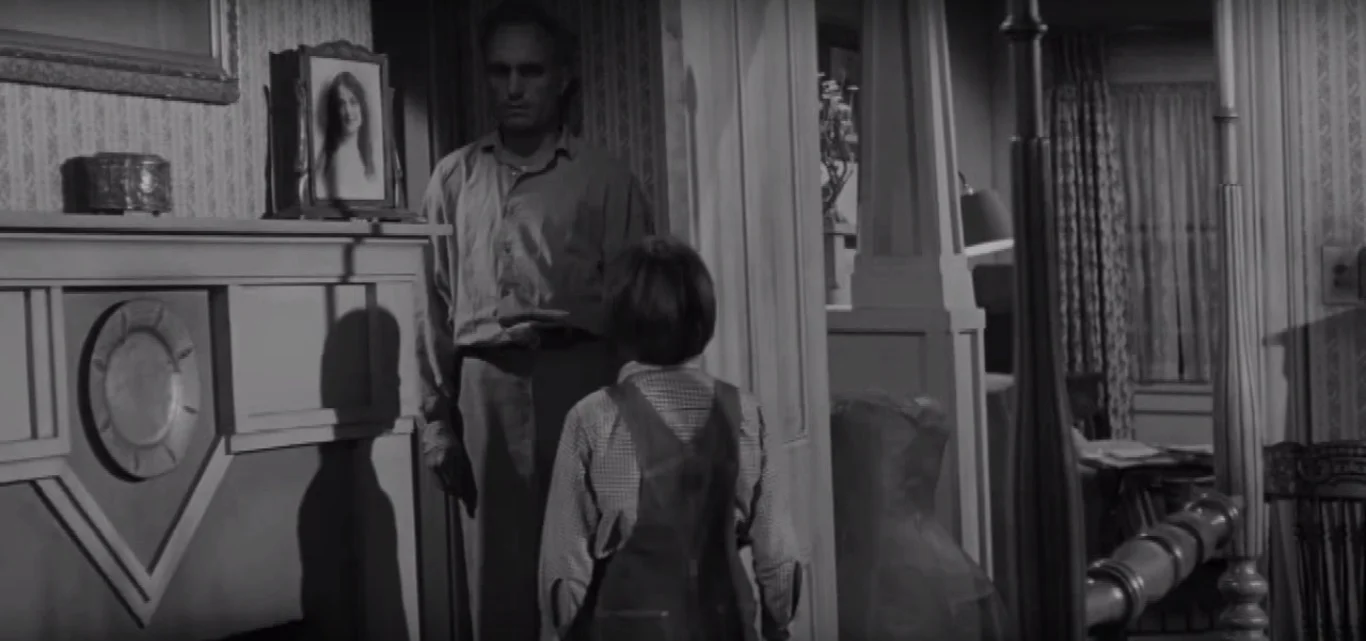 Robert Duval and Mary Badham in To Kill a Mockingbird