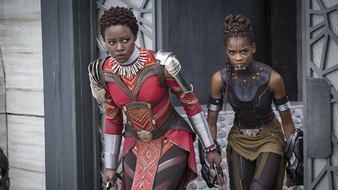 Lupita Wyong’o and Letitia Wright