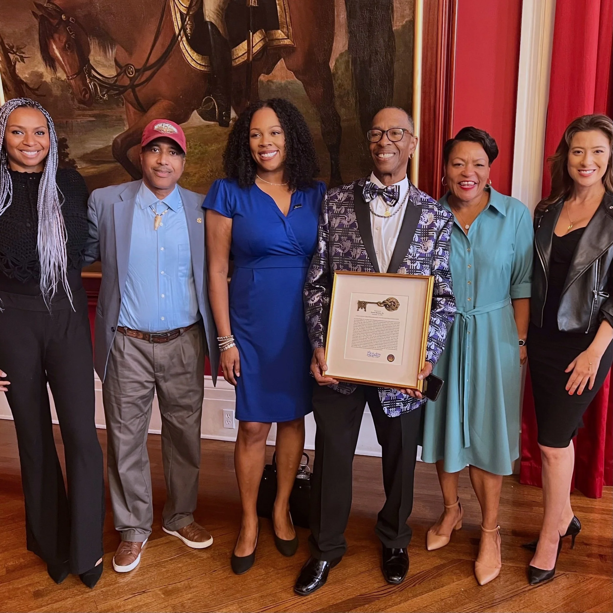 Former ReNEW music teacher and band director David Batiste, Sr. awarded Key to City