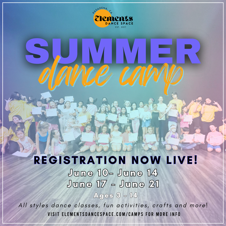 Elements Dance Space Dance and Fitness Classes for Toddlers, Kids