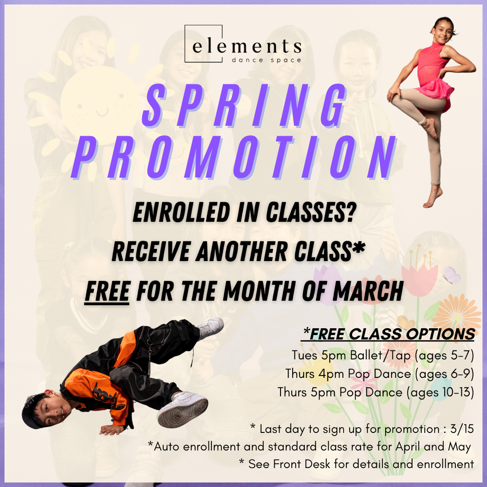 Elements Dance Space - Dance and Fitness Classes for Toddlers, Kids ...