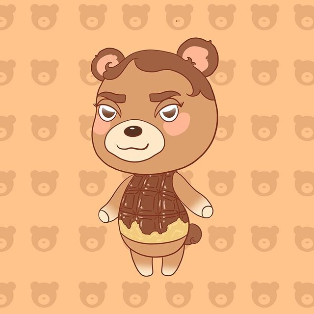 Did the ol&rsquo; draw yourself as an Animal Crossing character to combat the stress of the current unBEARable situation.
Her name would be Chocopie and her tag line is totally &ldquo;Snacks.&rdquo; 🍫🍫🍫
#animalcrossingnewhorizons #animalcrossing #