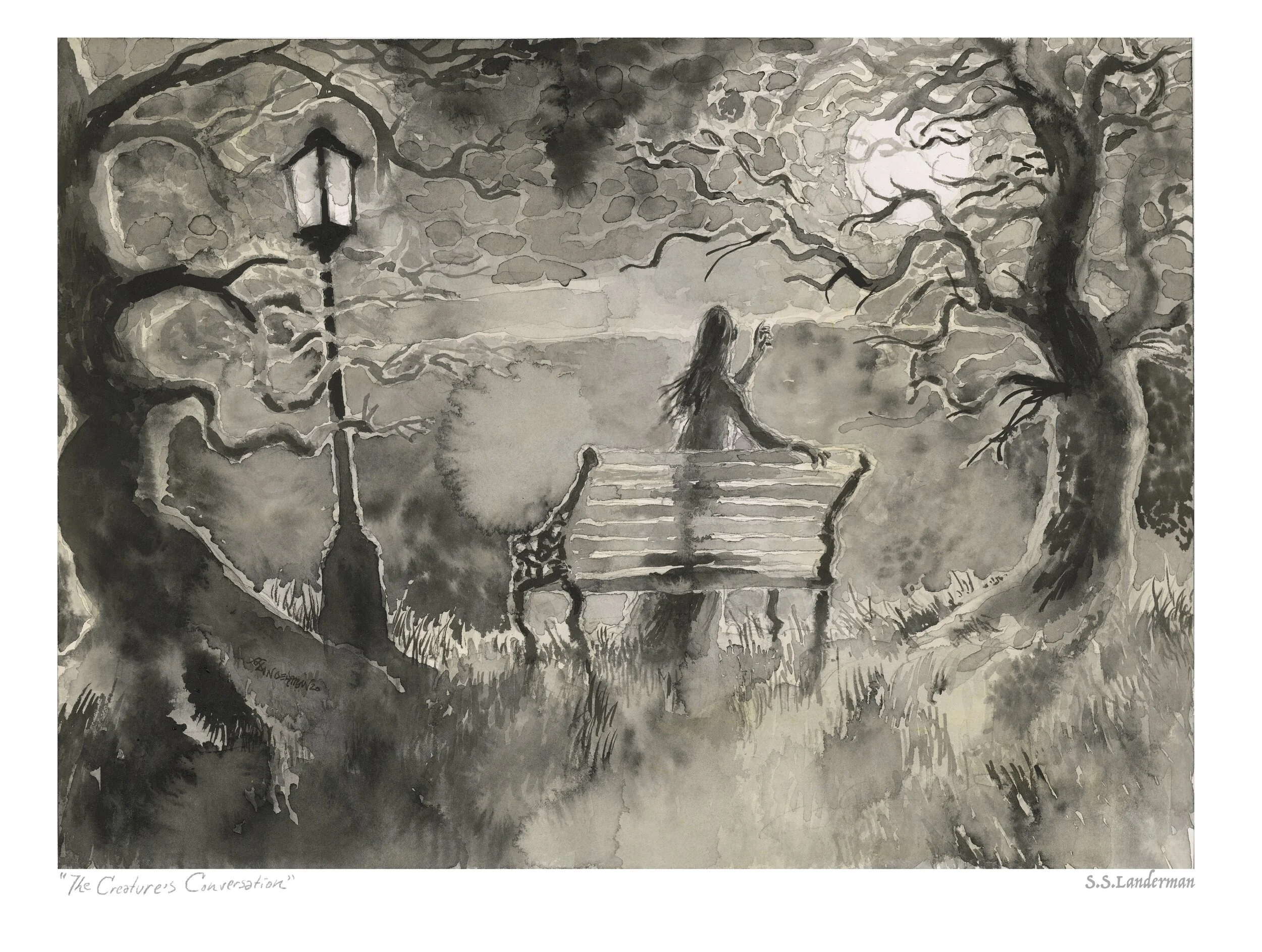 The Creature's Conversation {5 Sizes}