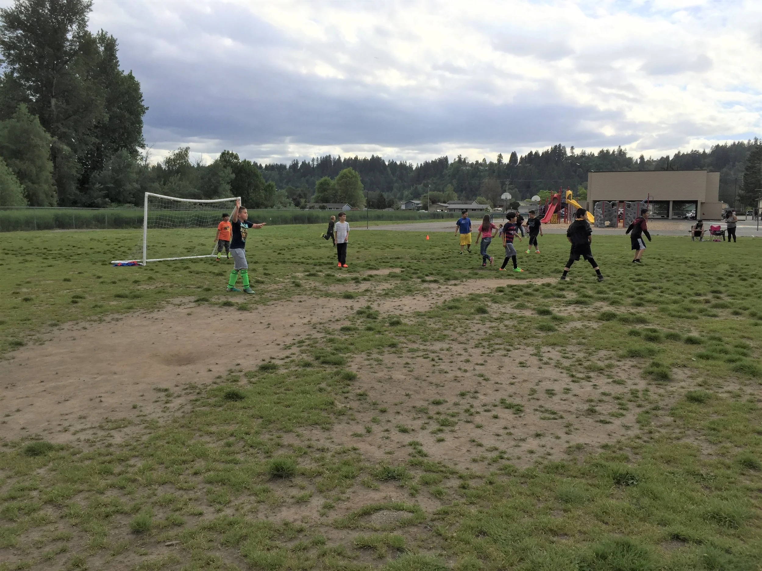 Alpac Elementary School Soccer for Success Pacific, WA