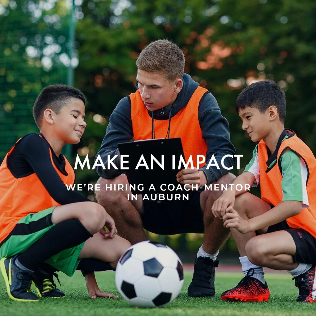 Love kids? Have a passion for sports? We have an immediate need for a coach-mentor at one of our sites in Auburn for our afterschool program! Meets Monday and Wednesday afternoons from March 20 - June 2.  Interested people should email kathysk@washin