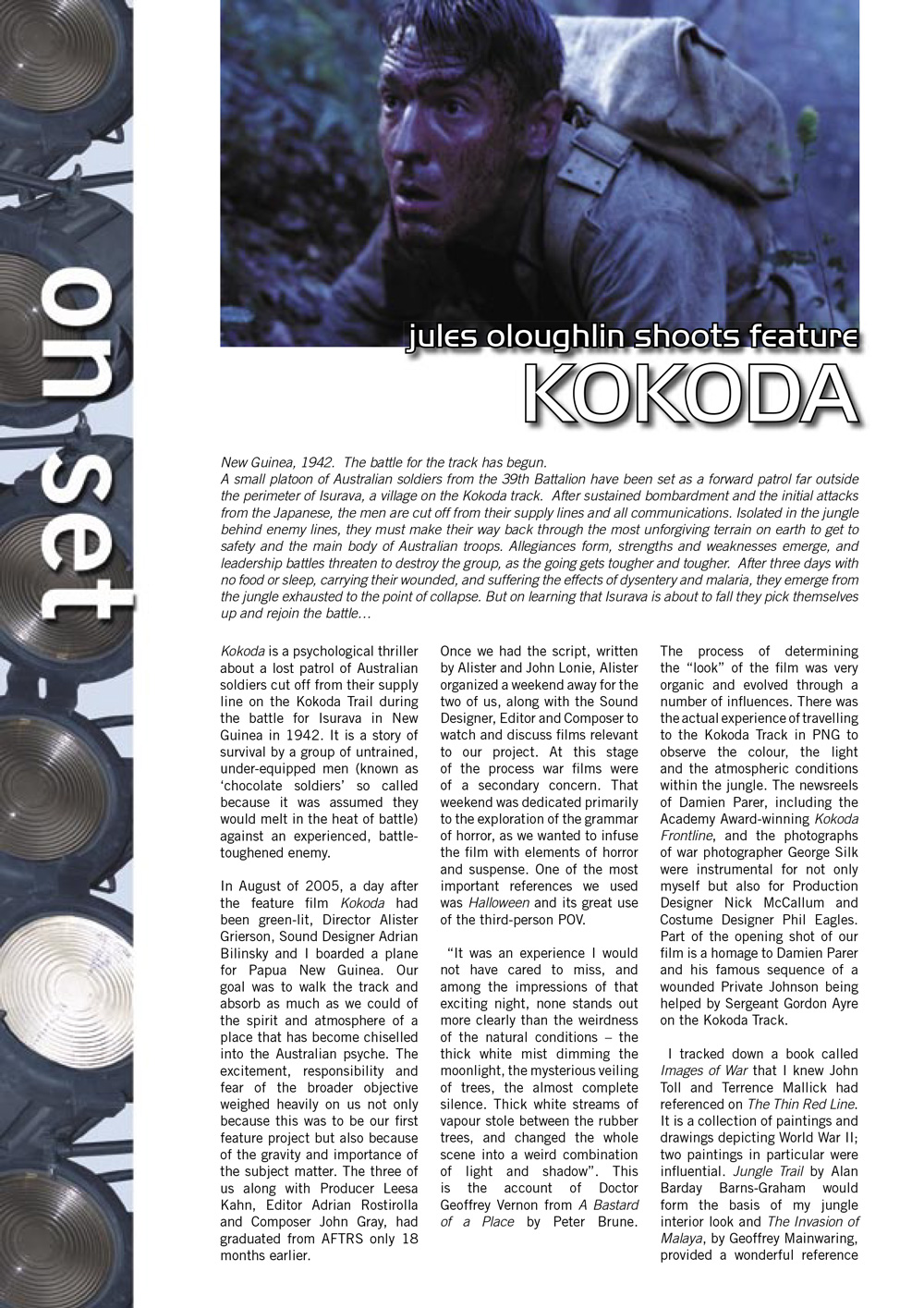 Kokoda – Australian Cinematographer