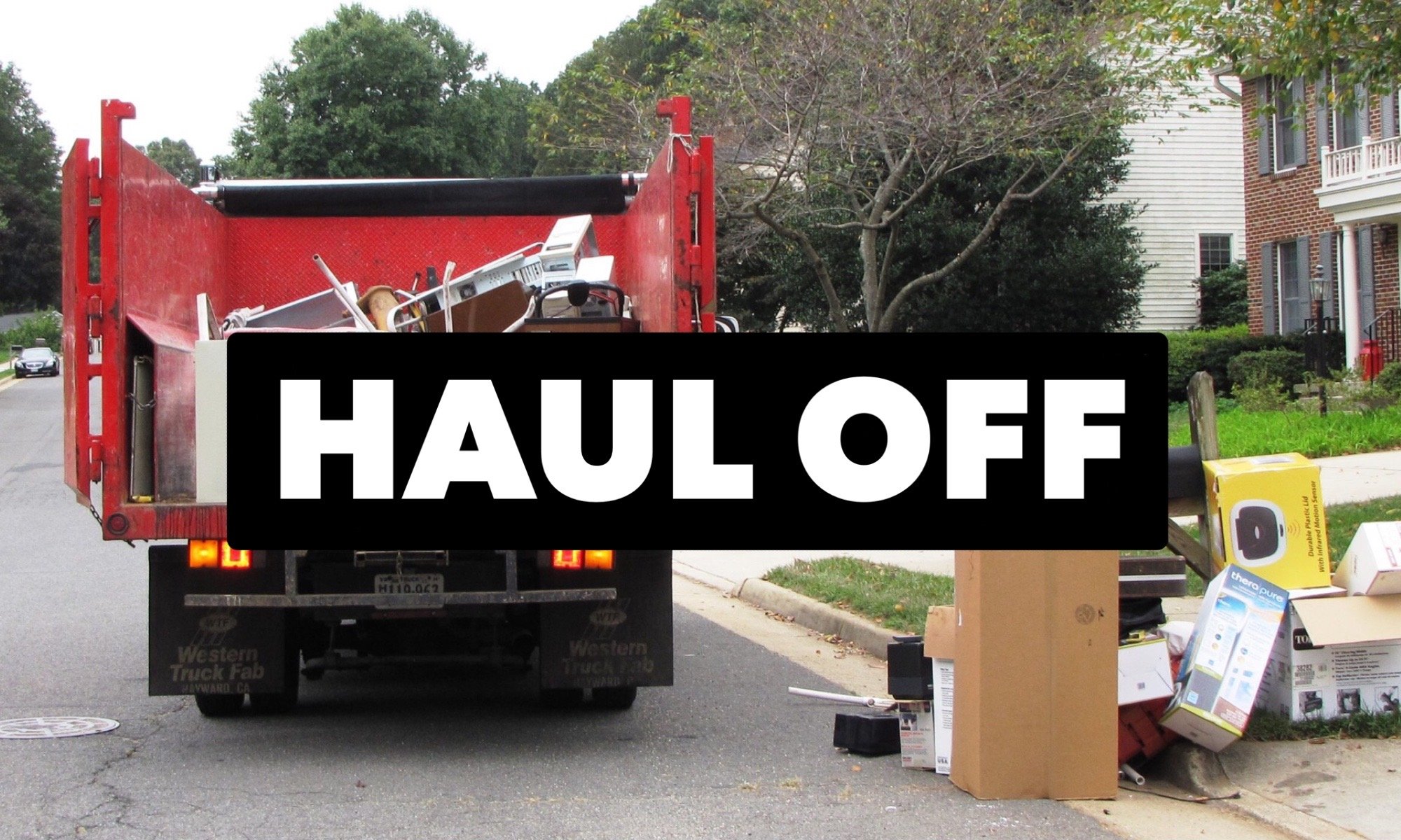 haul off, junk, removal, trash, dump, waste