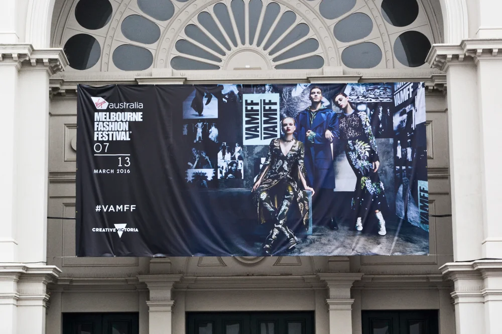 Virgin Australia Melbourne Fashion Festival – Outdoor Advertising